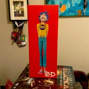 2D super plastic Gorillas figure 12 inches